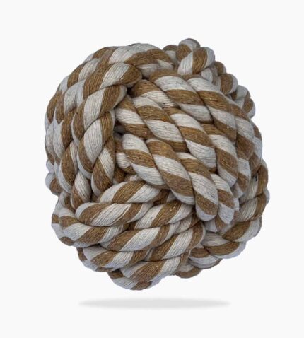Rover Braided Rope Toy Ball